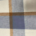 yarn dyed check polyester wool plaid tweed fabric